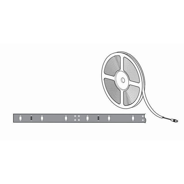 Carefree RV Awning Light R001736 LED Flexible Light Strip; 1.25 Meter Length; 8 Inch Lead; 30 Lights Per Meter