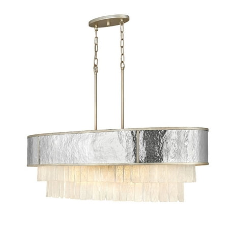

Fredrick Ramond Fr32709 Reverie 10 Light 43 Wide Crystal Linear Chandelier - Gold