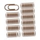 thumbnail image 5 of 100 clips de papel para notas, clips clasificados, estilo vintage, de metal, resistentes al óxido, de primera calidad. Bronce rojo, 5 of 9