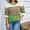 Green, variant on FDGIU Women's Color Block Striped Button Down Knit Cardigan, Crew Neck Long Sleeve Cuffed Lightweight Sweater Jacket with Side Pockets for 2026 Spring Fall Daily Layering
