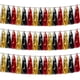 thumbnail image 1 of Guirnalda de borlas Hysilla con flecos laminados en negro y rojo, 9 m, 1 of 4
