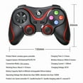 thumbnail image 7 of V8 Pro Wireless Gaming Controller, 2.4G for PC/PS3/Smart TV & Bluetooth for Mobile with Phone Holder - Best Christmas Gift, 7 of 7