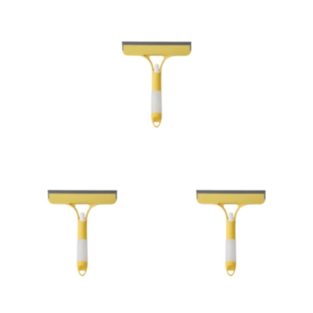 Injueey Rascador de vidrio Herramienta de limpieza de ventanas para el hogar Arandela de pared de azulejos Cepillo manual Limpiaparabrisas para Type1 NO1