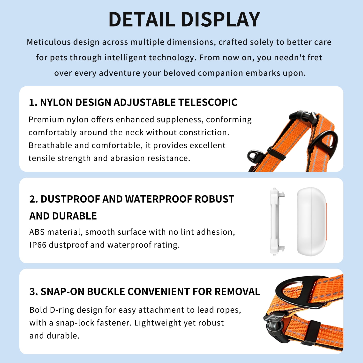 4G Pet GPS Tracker with Real-Time Positioning, Long Standby & Geofence Alerts – Multi-Band Waterproof Locator for Dogs, Cats & Outdoor Pets
