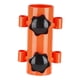 thumbnail image 4 of Soporte duradero para varillas de toldo, soporte para varillas de construcción, tubo de fijación, postes metálicos para lonas. naranja, 4 of 7