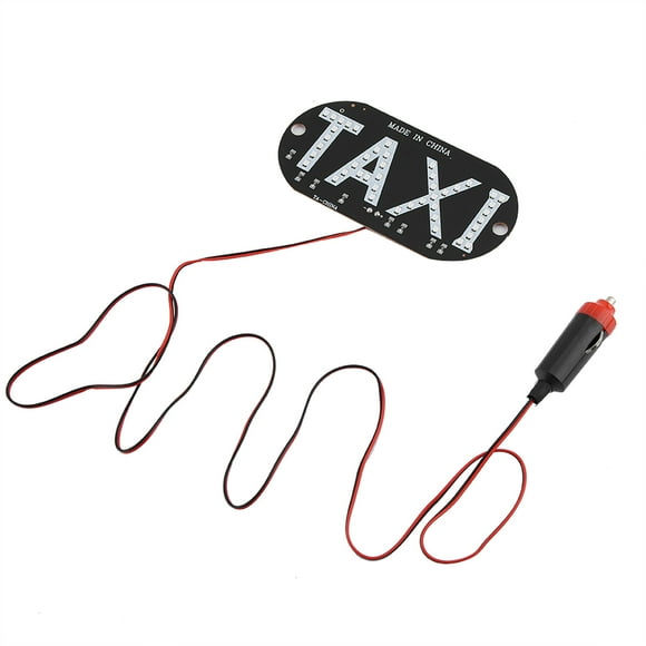 Lámpara indicadora de cabina, 12 V, parabrisas de taxi, lámpara indicadora de señal de taxi, lámpara indicadora impulsada por el rendimiento