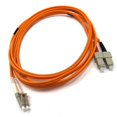 thumbnail image 1 of Optic Fiber Network Cable OM1 LC to SC Orange 3 meters (10 ft), 1 of 1