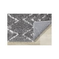 thumbnail image 5 of Novelle Home Palmer Cream Grey Rhombus Pattern Rug, 5 of 10
