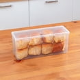 thumbnail image 5 of Osdhezcn Clear Bread Storage Box with Lid Container Dispenser Bin Household Accessory, 5 of 19