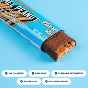 Barebells Plant-Based Protein Bars, Peanut Caramel – 24 Bars (2 x 12) – 15g Vegan Protein, Just 1g Sugar – Chocolate-Coated Snack for On-the-Go, Post-Workout, or Breakfast.