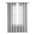 thumbnail image 1 of Set de cortinas Tráslucidas B.KIND & BEYOND 2 paneles gris, 1 of 4