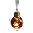 thumbnail image 3 of RXIRUCGD Christmas Decorations Christmas Decorations Create Christmas Tree Decoration Electroplating Ball Pendant Luminous Bulb Pendant Christmas Big Balls Christmas Gifts, 3 of 8