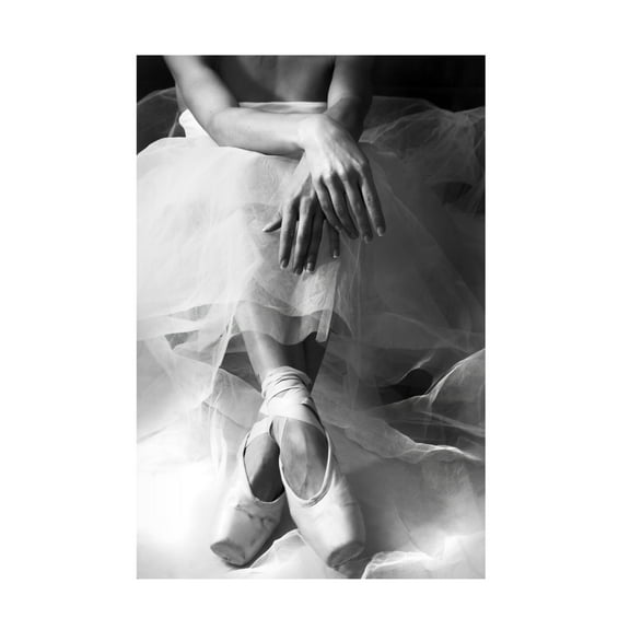 Canvas Wall Art - Roberta Nozza 'LAttesa' Wall Art for Living Room, Bedroom, or Office D?cor by Trademark Fine Art - 12 x 19 Inches