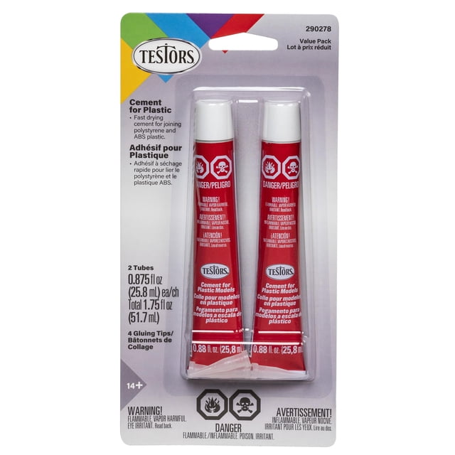 Probadores de cemento para plástico de 50 ml