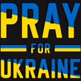 thumbnail image 3 of CafePress - Pray For Ukraine T Shirt - Women's Traditional Fit Dark T-Shirt, 3 of 4