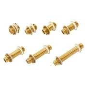 ROZYARD Brass Bulkhead Fitting for Water Tanks Garden Hoses, Resistant Design