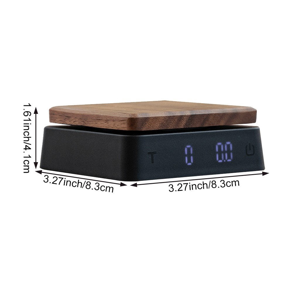 Hand-brewed Coffee Scale Digital Coffee Scale Baking Chronometer Scale Measuring Scale Food Electronic Scale for Cafe Kitchen