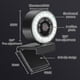 thumbnail image 4 of 1080p-hd Webcam With Microphone Led Web Camera For Computer Pc Video Recording Webcam, 4 of 4