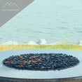 thumbnail image 4 of Fire Pit Glass - Black Reflective Fire Glass Beads 3/4" - Reflective Fire Pit Glass Rocks - Blue Ridge Brand™ Reflective Glass Beads for Fireplace and Landscaping, 4 of 6