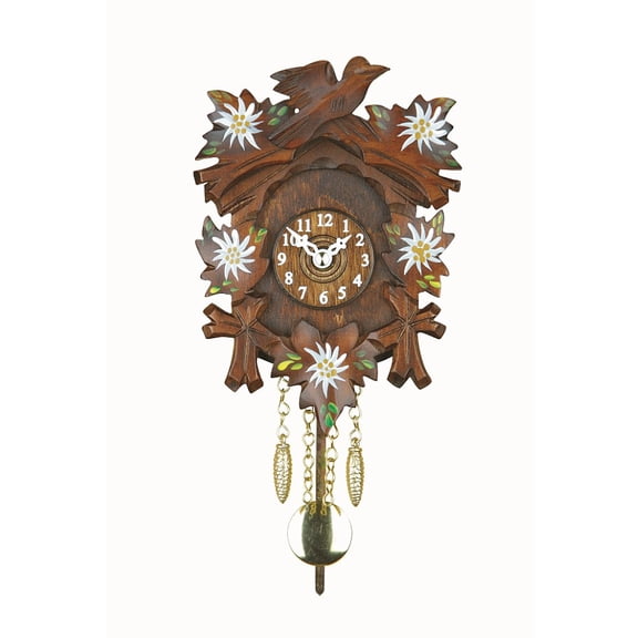 Kuckulino Black Forest Clock with quartz movement and cuckoo chime  TU 2017 PQ