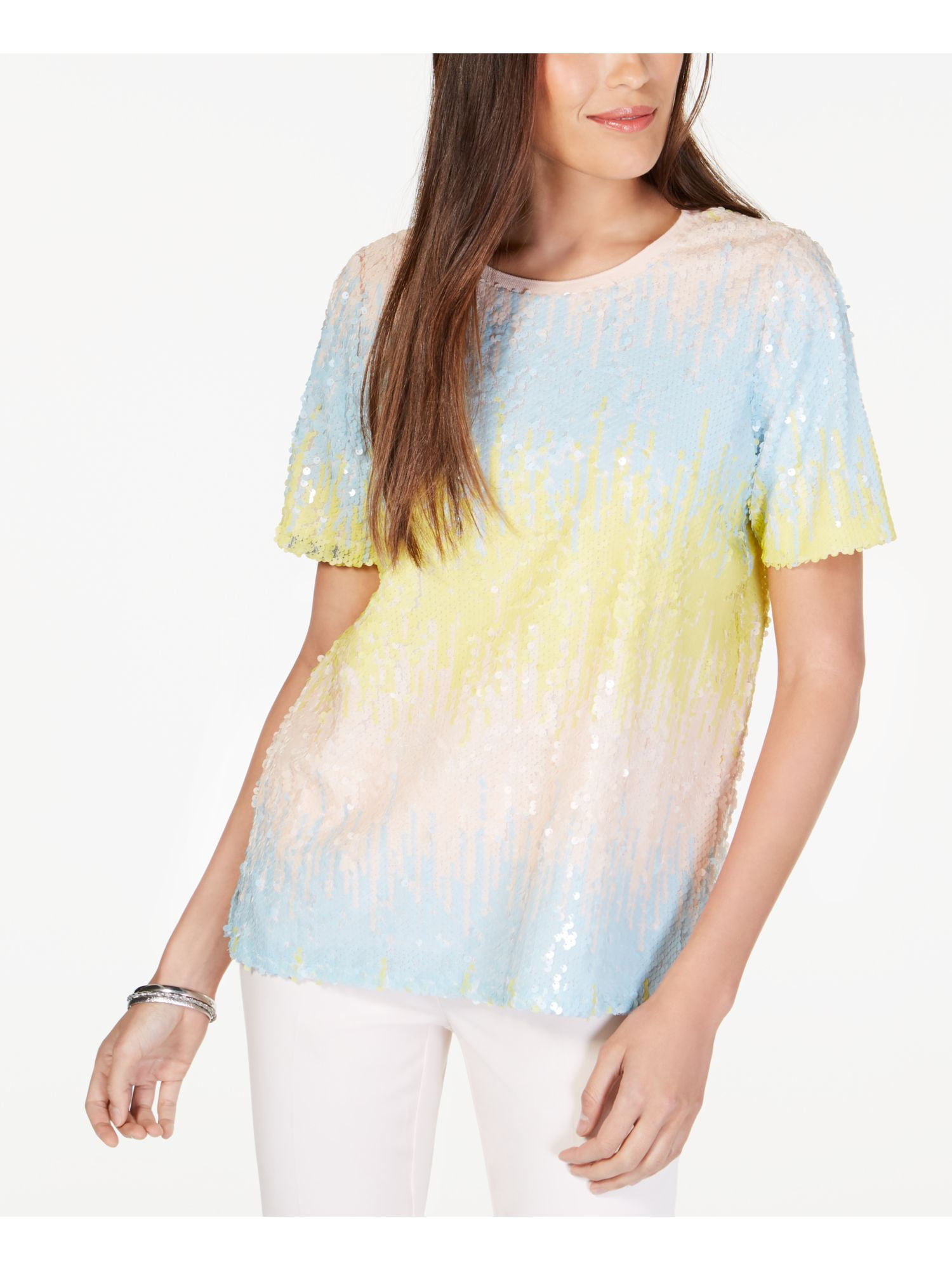 alfani sequin top