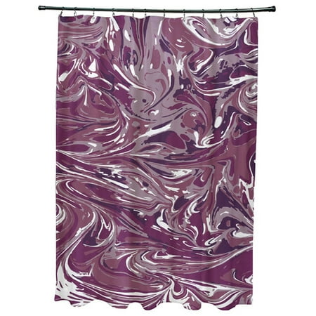 Bungalow Rose Willa M Lange Geometric Print Single Shower Curtain