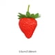 thumbnail image 4 of 60 Piezas de Fresa Artificial, Fruta Falsa, Fresas, Accesorio de FotografíA Gabinete de Cocina Hogar Adorno de Fiesta, PequeñO, 4 of 5