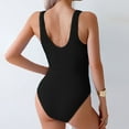 thumbnail image 5 of Tumotour Tight Suspender Polyester Backless Swimsuit for women One Piece Bikini Bathing Suit Solid Color Swimwear Modest Full Coverage Bathing Swim Suit, 5 of 6