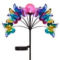 thumbnail image 3 of Multicolored Solar LED Butterfly Garden Stake, 3 of 3