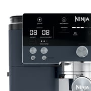 Ninja Luxe Café Premier Espresso Machine & Drip Coffee Maker, Rapid Cold Brew, Integrated Grinder, Assisted Tamper, Hands-Free Frother for Cappuccinos, Lattes, Dairy or Non-Dairy, ES601CY Cyberspace