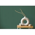 thumbnail image 2 of Fine Decor Raiden Sea Green Ribbed Panel Wallpaper, 2 of 5