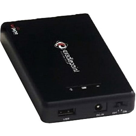 Cradlepoint Black Personal Wi-Fi Hotspot w/ 3G&4G Ready / WiPipe Powered, (Best Personal Wifi Hotspot)