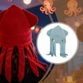 thumbnail image 5 of yuksok Octopus Shaped Hat Party Hat for Stage Performance Birthday Gift Photo Props blue, 5 of 7