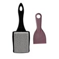 thumbnail image 1 of Bloques de limpieza de piedra para limpieza de barbacoa, ladrillos de limpieza reutilizables, piedra raspadora, para quitar manchas, mango de plástico, raspador, 1 of 5