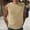 Khaki, variant on Male Cotton Sleeveless Tee Men Athletic Shirts & Tops Athletic Tanks