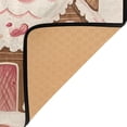 thumbnail image 3 of Yayeee Area Rugs for Living Room 6.7'x4.8' Non Slip Washable Bedroom Floor Carpet, Pink Candy House, 3 of 5