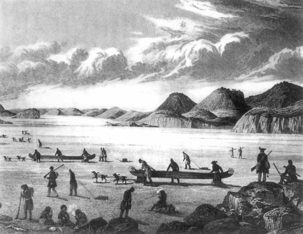 John Franklin Expedition Nsir John FranklinS Expedition At Point Lake