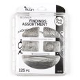 thumbnail image 4 of Cousin DIY Metal Silver Jewelry-Making Findings Starter Bulk Pack, 125 piece, 4 of 8