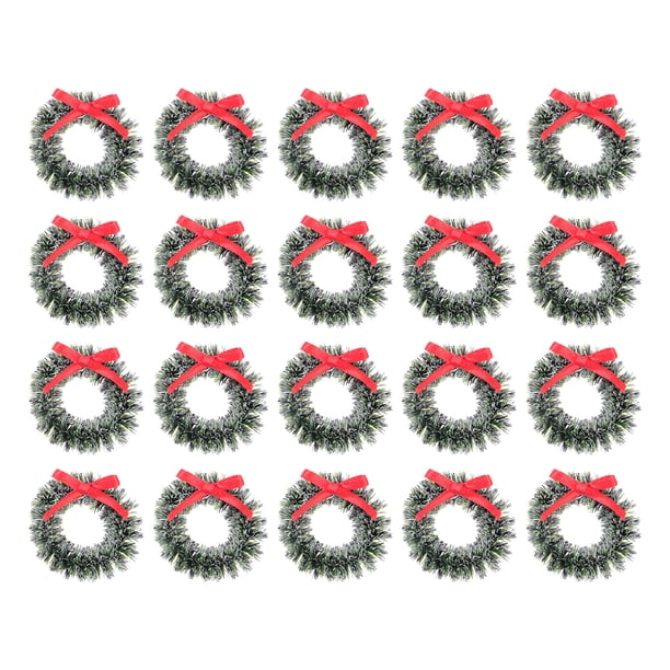 ColoMX 20 PCS Guirnaldas artificiales Colgantes Navidad Decoraciones decorativas Decoraciones (color surtido)