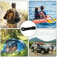 thumbnail image 5 of 32Ft Bungee Shock Cord with 6 Hooks, 5/32" (4mm) Nylon Bungee Cord Roll Elastic Bungee Shock Cord Heavy Duty Kayak Bungee Cord with Balls for Camping Canoe Bike Indoor Outdoor, 5 of 7