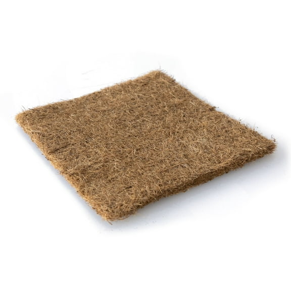 Coconut Coir Hydroponic Grow Mat - Pack of 10 - 10 x 10 Inches for 1010 Trays - Woven Coco Fiber Growing Pad for Microgreens & Wheatgrass