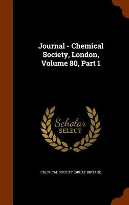 society chemical j Chemical London, Volume 80, Society, Part  Journal 1