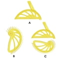 thumbnail image 4 of Sierra de mesa Bloque de empuje Plastic Portátil Antideslizante Herramienta Auxiliar Terreno Sierra Handguard Equipo de carpintería Suministros de madera Suministros Eigraketly TO001445-03, 4 of 7