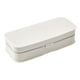 thumbnail image 4 of Caja organizadora de almacenamiento para kit de costura portátil para el hogar, bolsa contenedora para manualidades con 2 Blanco, 4 of 7