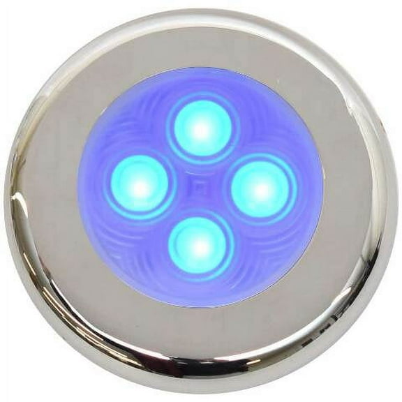 Aqua Signal Boat LED Courtesy Light 16405-7 | Bogota Series 16 Blue SS