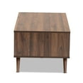 thumbnail image 5 of Baxton Studio Naoki Modern and Contemporary Two-Tone Grey and Walnut Finished Wood 1-Drawer Coffee Table, 5 of 10