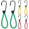 thumbnail image 2 of Miangastore 6pcs Camping Tent Fixed Cord with Hook Elastic Tent Elastic Rope Buckle Hook, 2 of 9