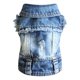 thumbnail image 1 of Chaqueta Jean para Perros Pequeños - Tejido Transpirable, Diseño Clásico, para Gatos/Perros Moda de Primavera, 1 of 8