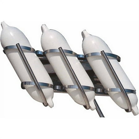 UPC: 0040011322111 | New Stainless Steel Fender Rack taylor 2011 Holds 2 fenders Fits 9 -11 fenders