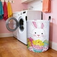 thumbnail image 4 of EGNMCR Storage Containers Easter Laundry Hamper Basket With Handles Foldable Storage Bin For Home Decor Holiday Clothes Toys Organization Easter Basket Stuffers Gift Idea Linen storage basket, 4 of 6